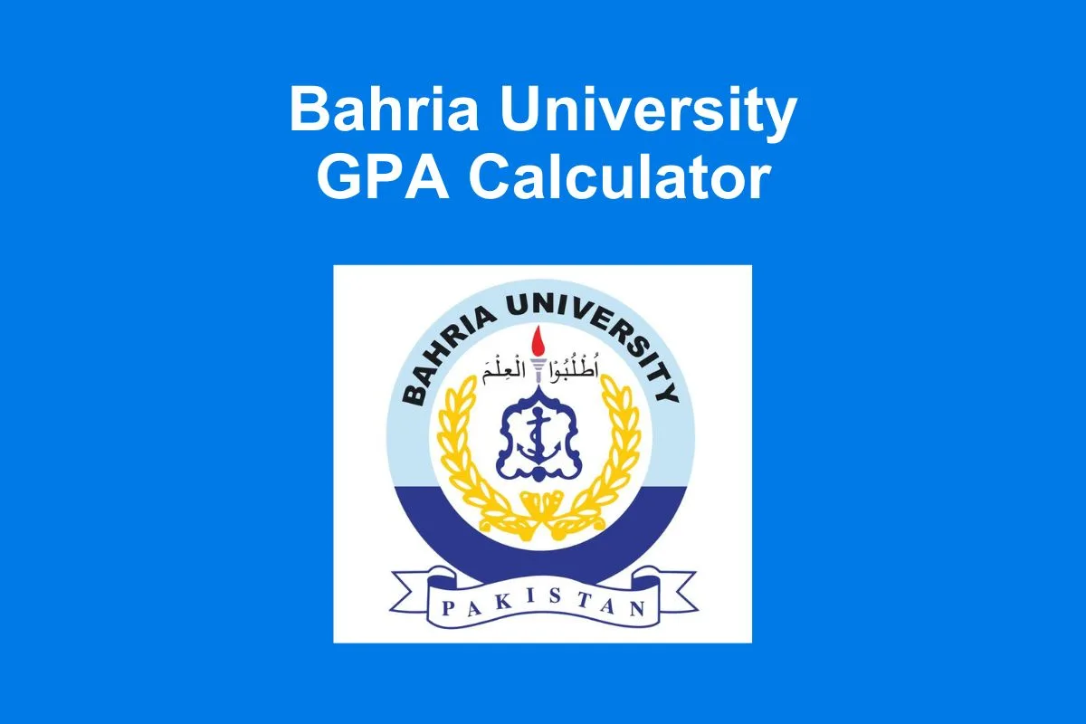 Bahria University GPA Calculator